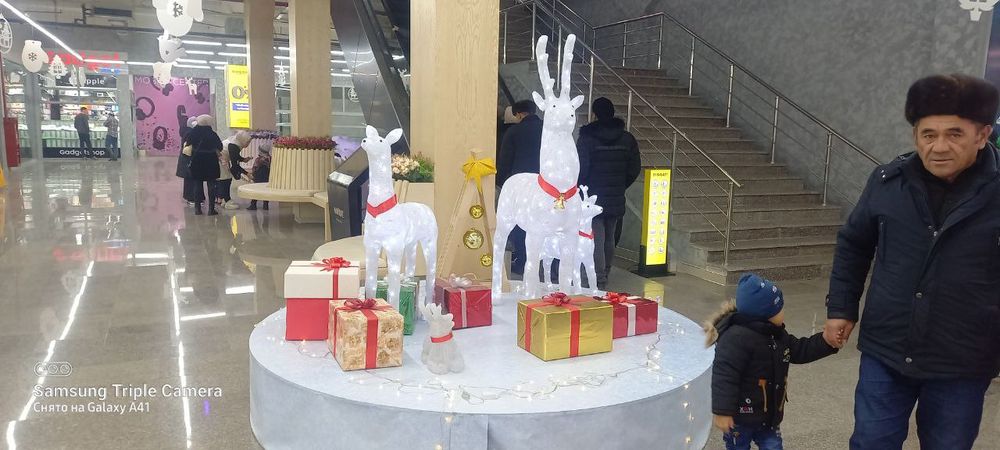 Yangi yilingizni biz bilan o'tkazing! Barcha turdagi dekoratsiyalar.