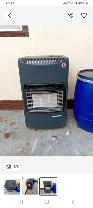 Soba încălzire pe gaz