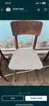 Scaun vechi lemn cires stil Thonet vintage antic