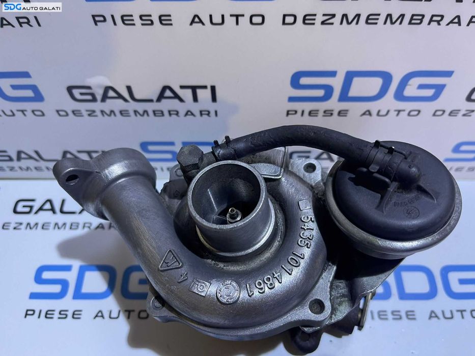 Turbo Turbina Turbosuflanta Peugeot 107 1.4 HDI 8HT 2005 - 2014 Cod 54359700007 54351014861 54359700009 [D0503]
