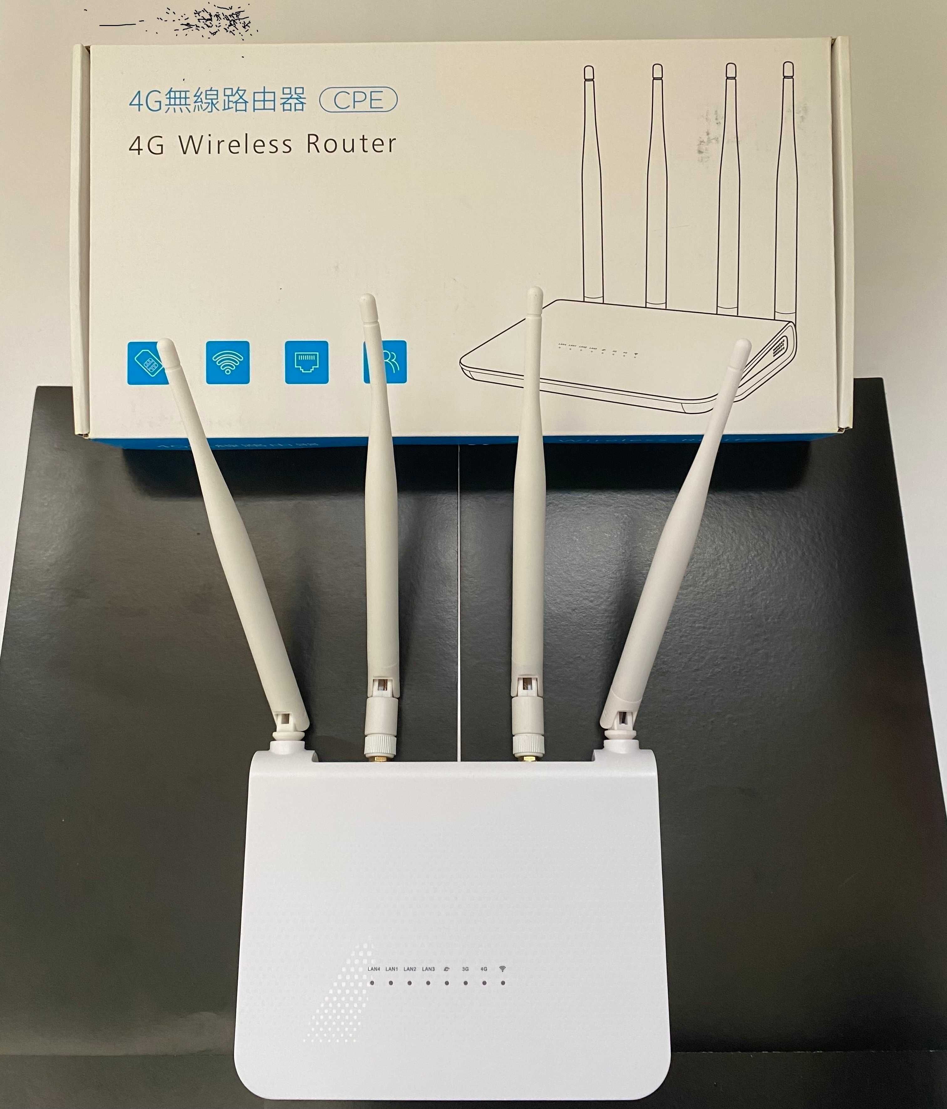 4G+ роутер модем стационарный Wi-Fi