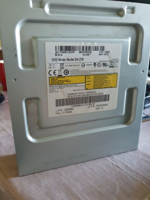 Dvd writer Model SH - 219