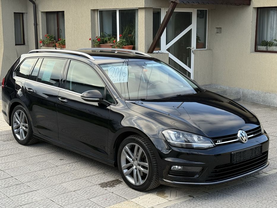 Vand VW Golf 7R-line 2,0tdi 150CP, euro6, piele, navi , xenon 2016
