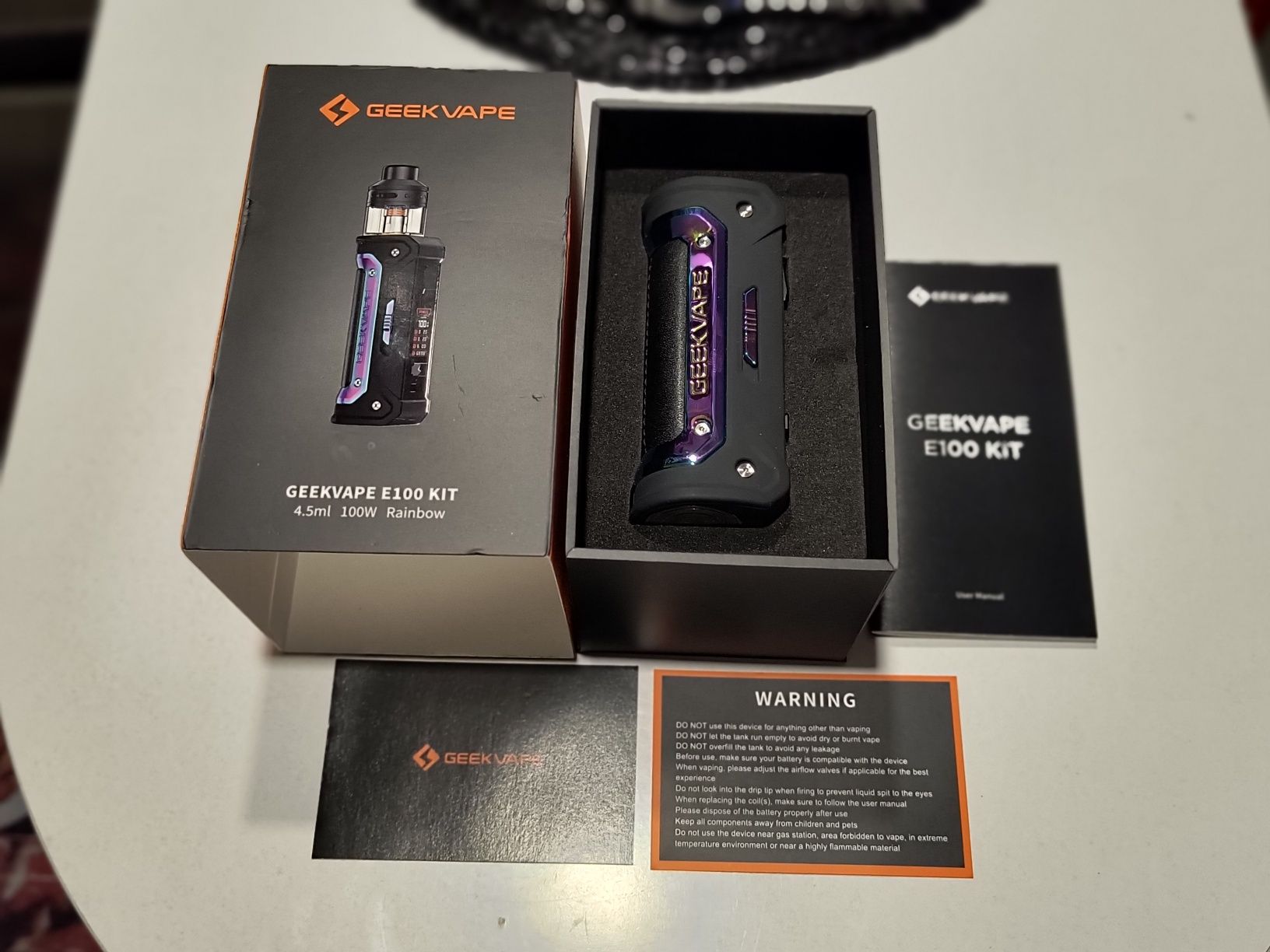 Tigare Electronica GeekVape E100 Kit Rainbow