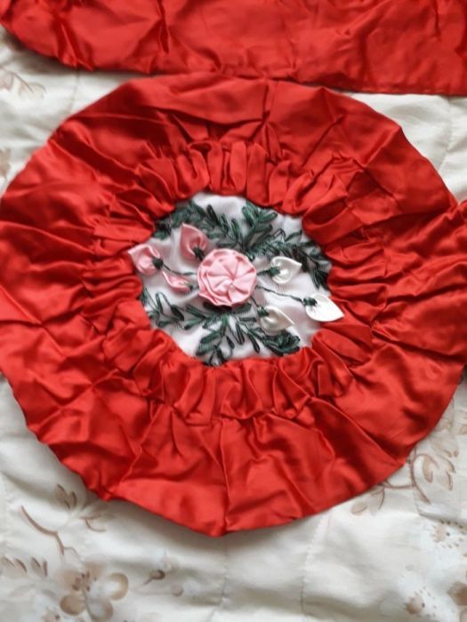 Декоративни възглавнички копринен сатен
