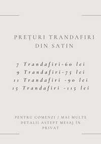 trandafiri din satin