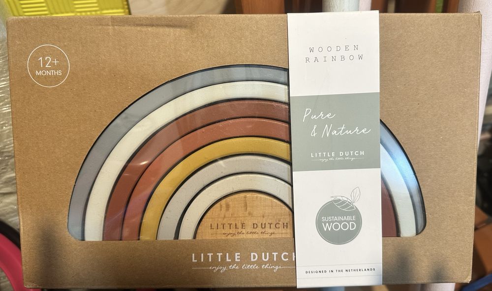 Дървен сортер-дъга; The little dutch