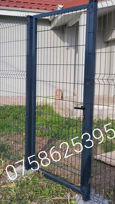 Constructie gard /gri antracit/ H2m fir 4mm   140 lei m.l  / firma