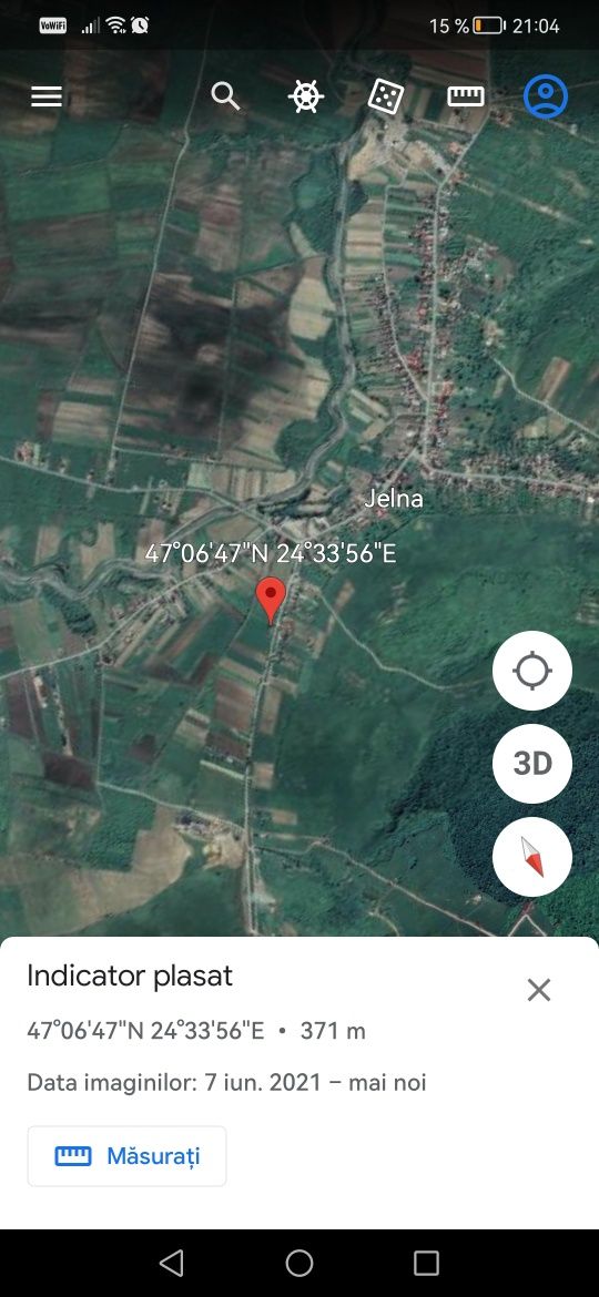Teren Jelna, proprietar