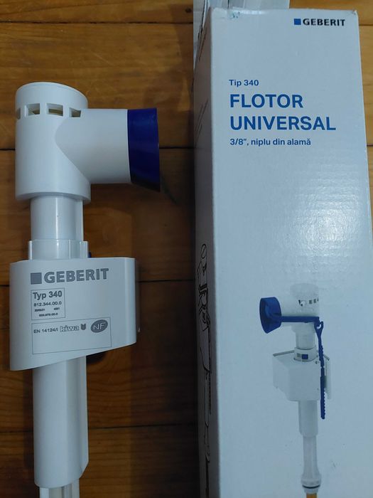 Flotor Geberit supapa de umplere tip 340 niplu alama 3/8