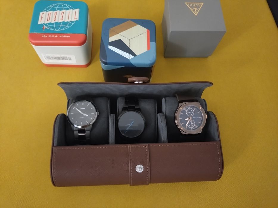 Нови часовници Fossil, Guess