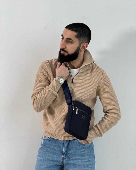 Hugo Boss Erkaklar sumkalari yuqori sifat Dostavka bor