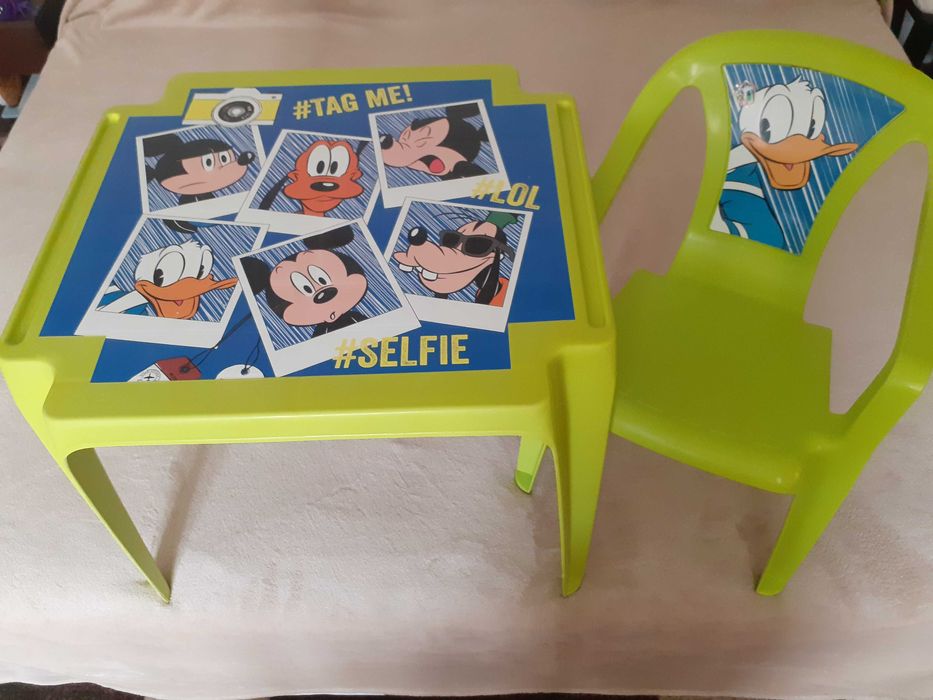 Măsuță și scaunel