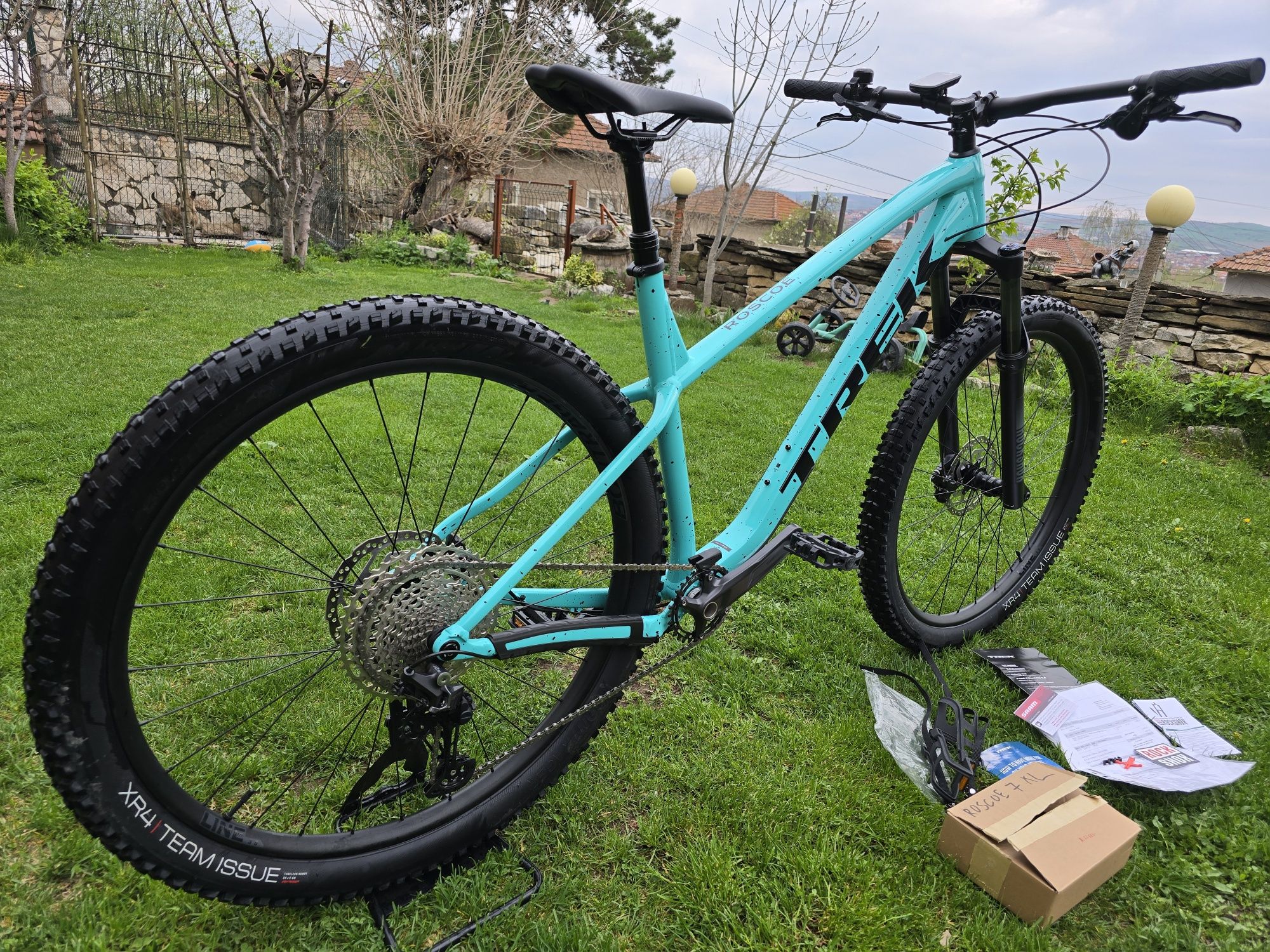 НОВ! TREK Rockoe 7 Miami Green XL, Upgrade 203мм Ротори!