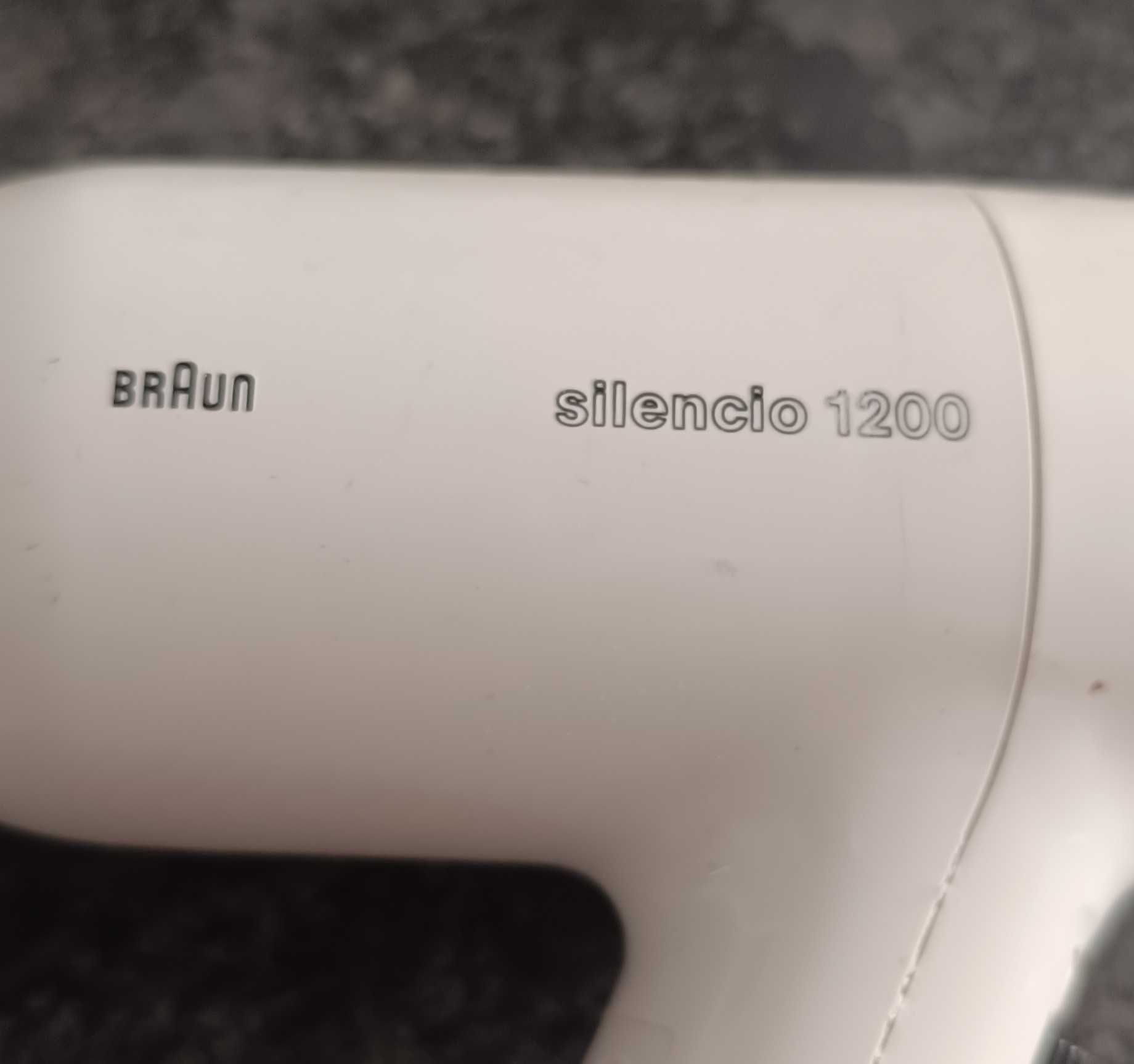 Сешоар BRAUN Silencio 1200 + Маша за коса