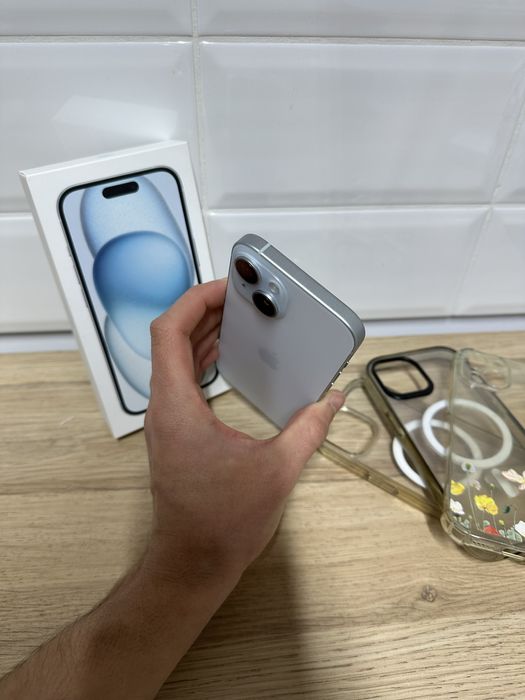 iPhone 15 256GB 87%baterie Fullbox+Husa Mobilfox 14 16 pro max s23 s24