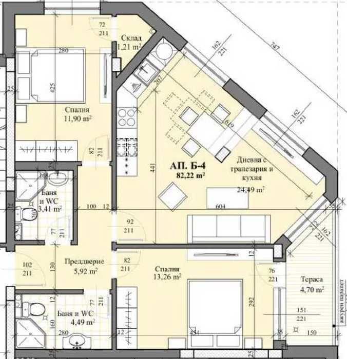 Продава се Тристаен апартамент в Пловдив, Христо Смирненски - 93 кв.м за 1295 €/кв.м - Снимка #11
