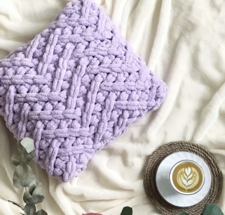 Ръчно плетено бебешко одеало