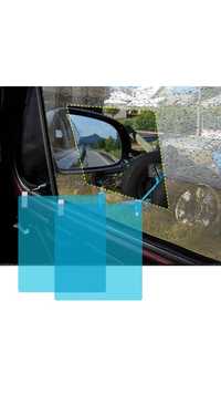 Set 2 x folie universala pentru oglinzi sau geamuri auto antiaburire