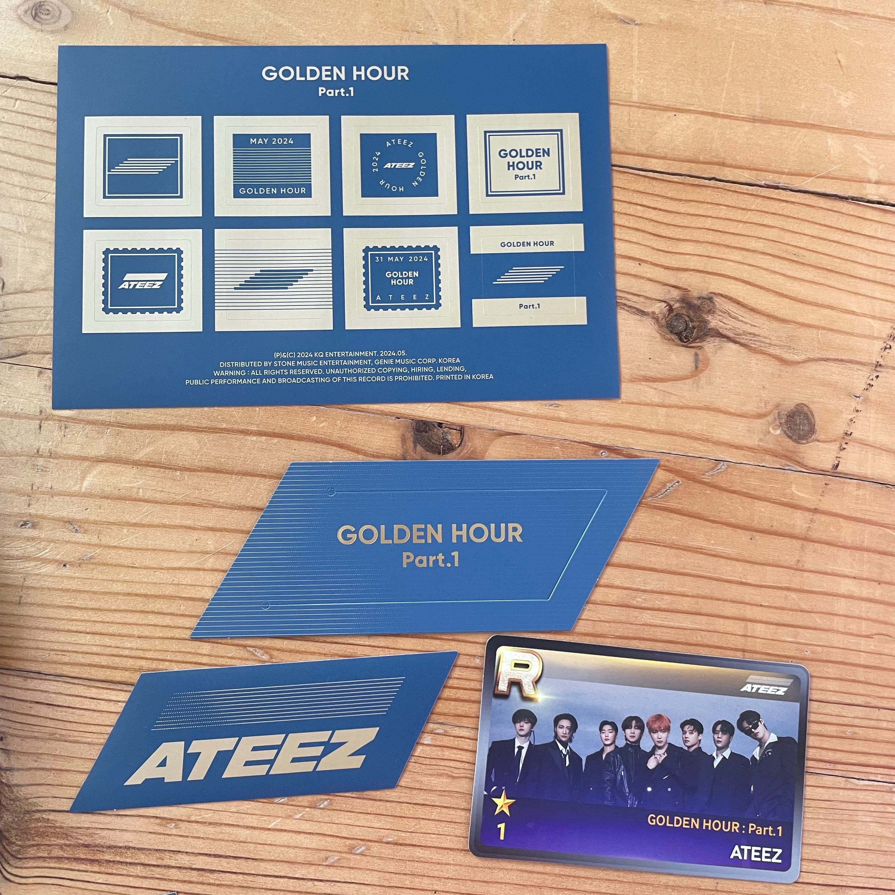 Ateez Golden hour Part 1 kpop album