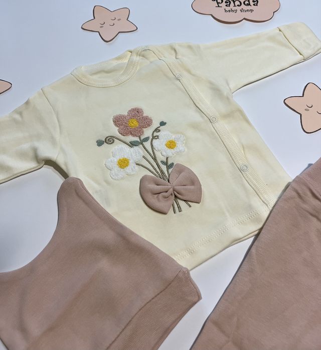 Памучен комплект от три части