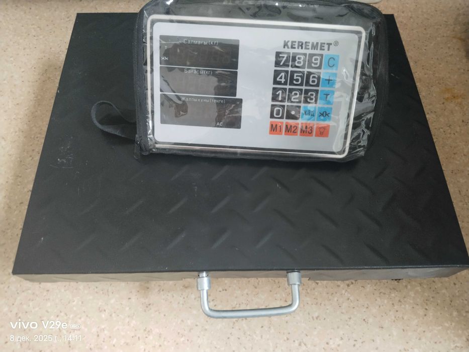 Умные напольные Весы торговые  KEREMET ( Bluetooth соединение)