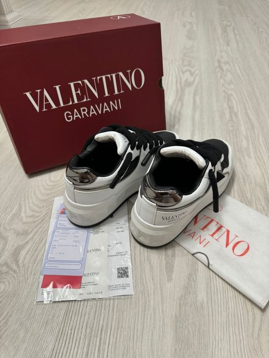 Adidasi Valentino Gravani Black&White Snkeakers/Papuci