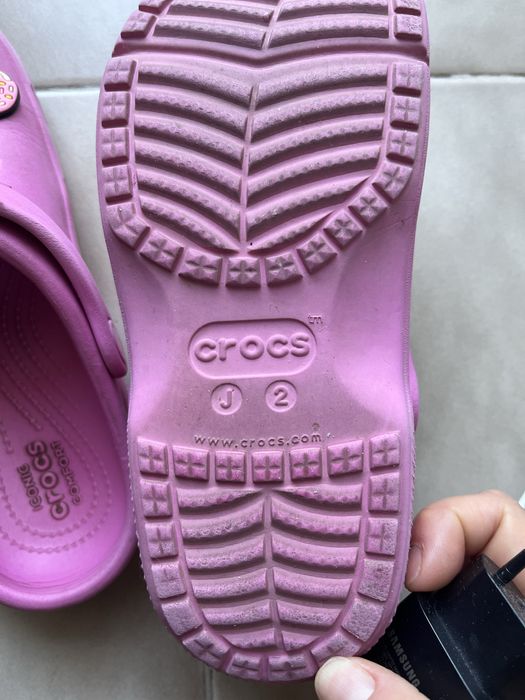 Crocs джапанки за момиче