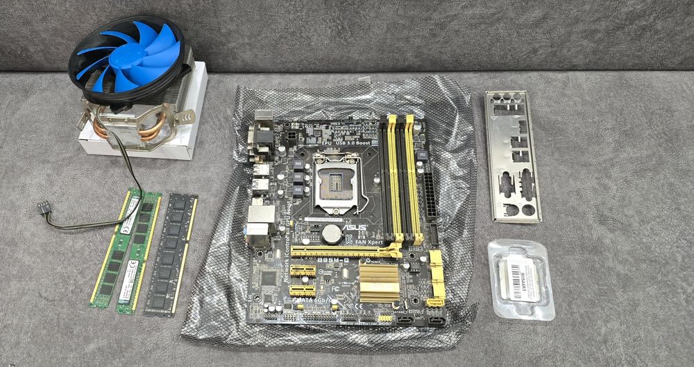 Продам комплект монитор Samsung + пк LGA1150 (i5-4460, 16gb ddr3)