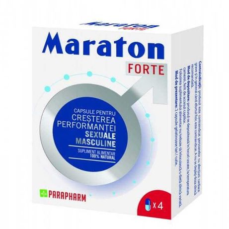 Maraton Forte, 4 capsule (supliment pentru POTENTA)