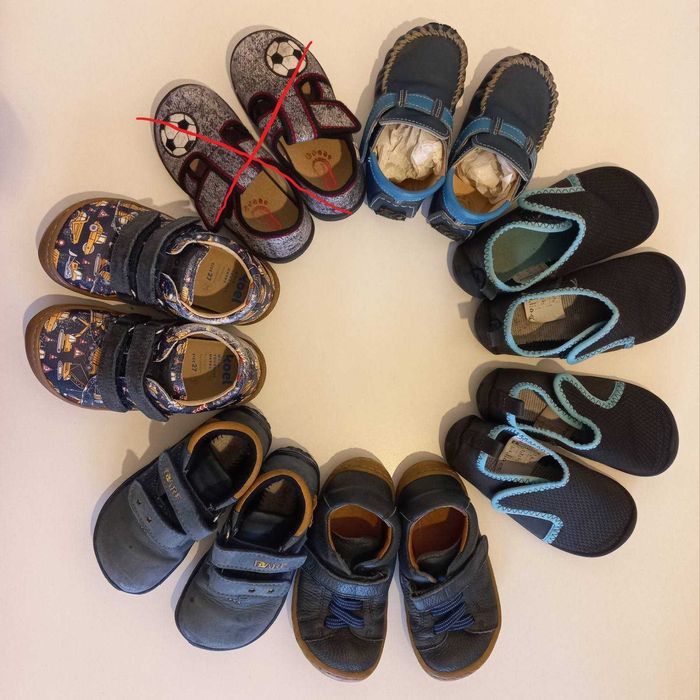 Боси обувки KOEL, Fare Bare, Froddo, Zeazoo