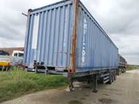 Vând semiremorca kempf tr container basculabila+container