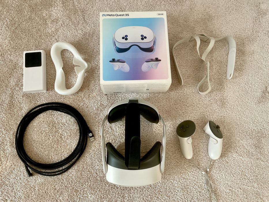 Meta Quest 3s 128GB – Kit complet + Accesorii + Garantie