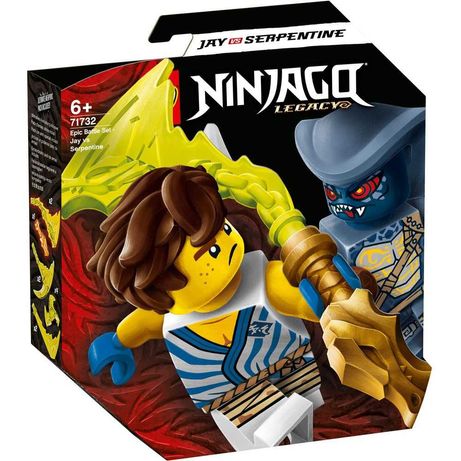 НОВО LEGO NINJAGO 71732 - Комплект епични битки – Jay срещу Serpentine