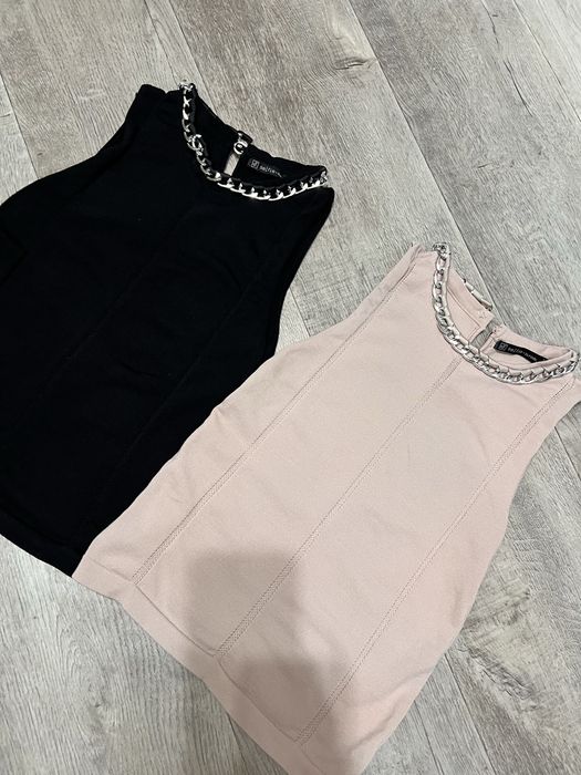 Топы с цепочкой размер S