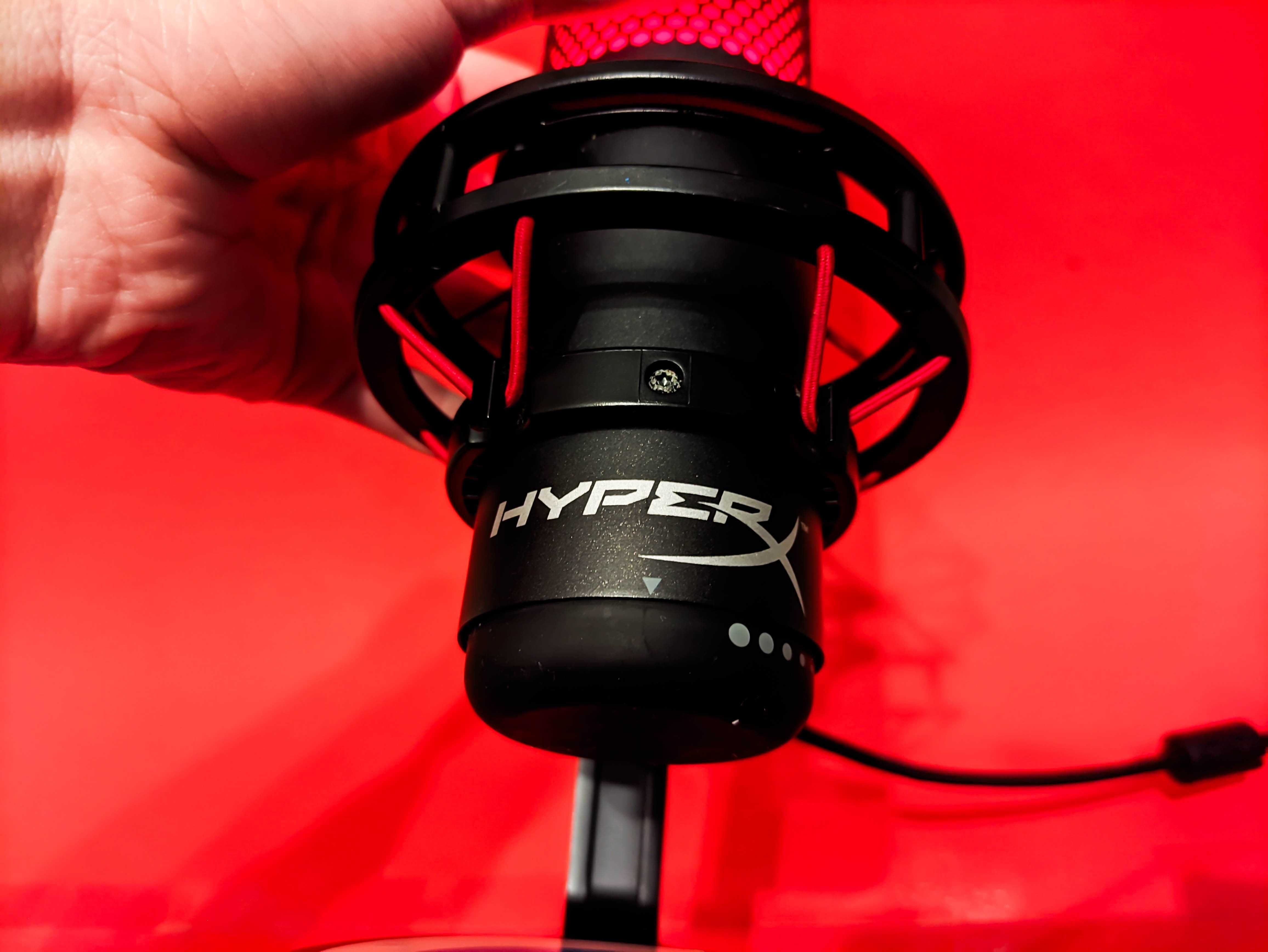 HyperX QuadCast - USB кондензаторен микрофон за геймъри (Kingston)