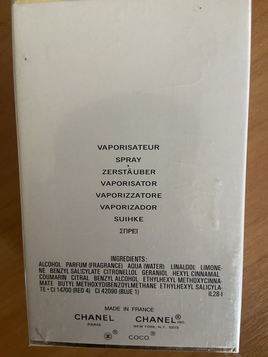 Parfum coco  chanel eau de parfum