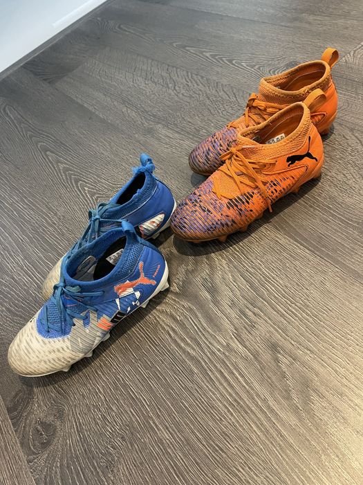 Ghete fotbal iarba copii, marimea 32.5