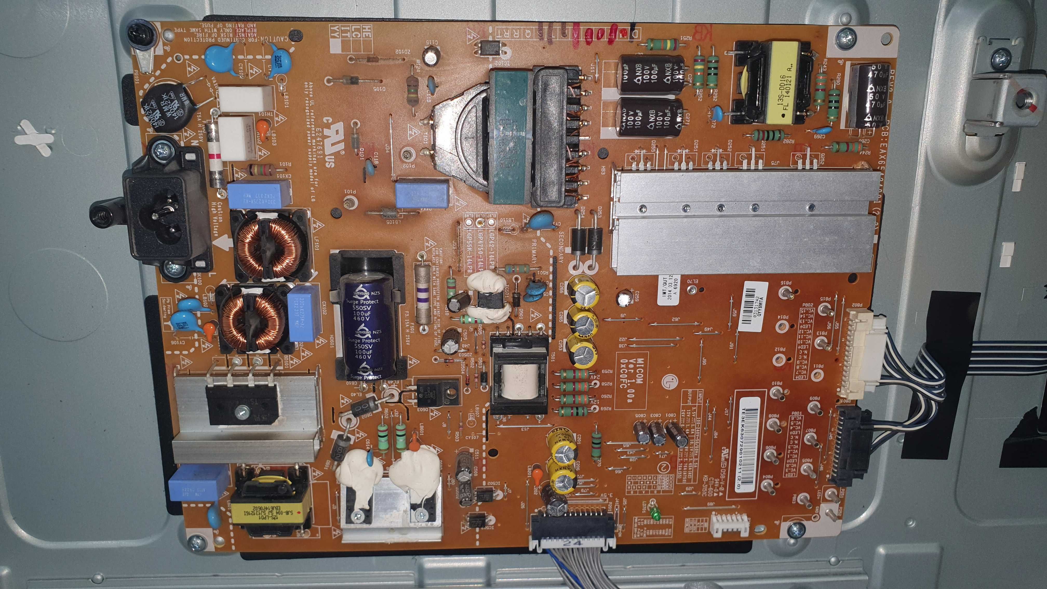PCB: EAX 65424001 (2.3)    от телевизор LG