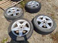 Jante cu cauciucuri 225 55 r17 aliaj audi a6 c5 allroad