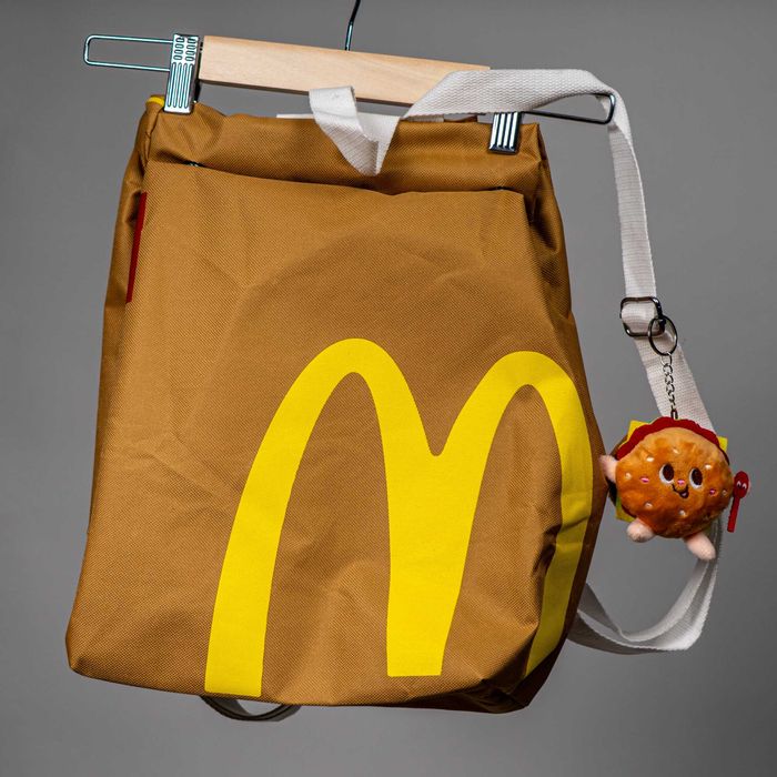 Детска Ученическа Раница - McDonalds + Чиизбургер плюш