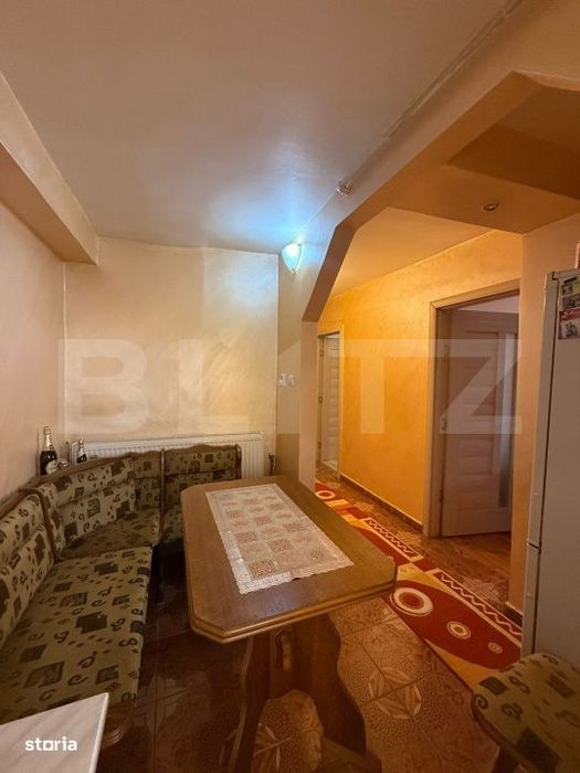 Apartament 2 camere, decomandat, 40 mp, parter, mobilat si utilat, zon