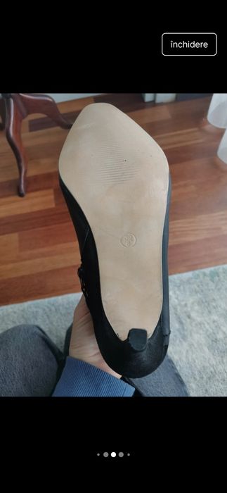 Botine piele Esmara piele naturala 39 noi