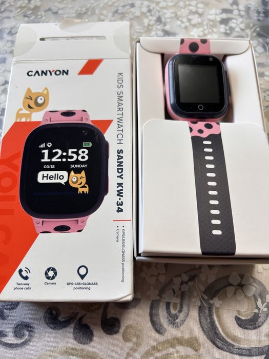 Детски смарт часовник Canyon