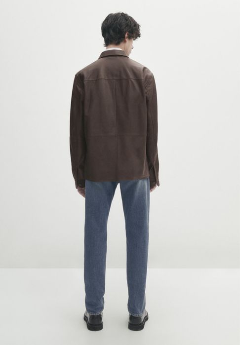 Camasa Massimo Dutti, din piele