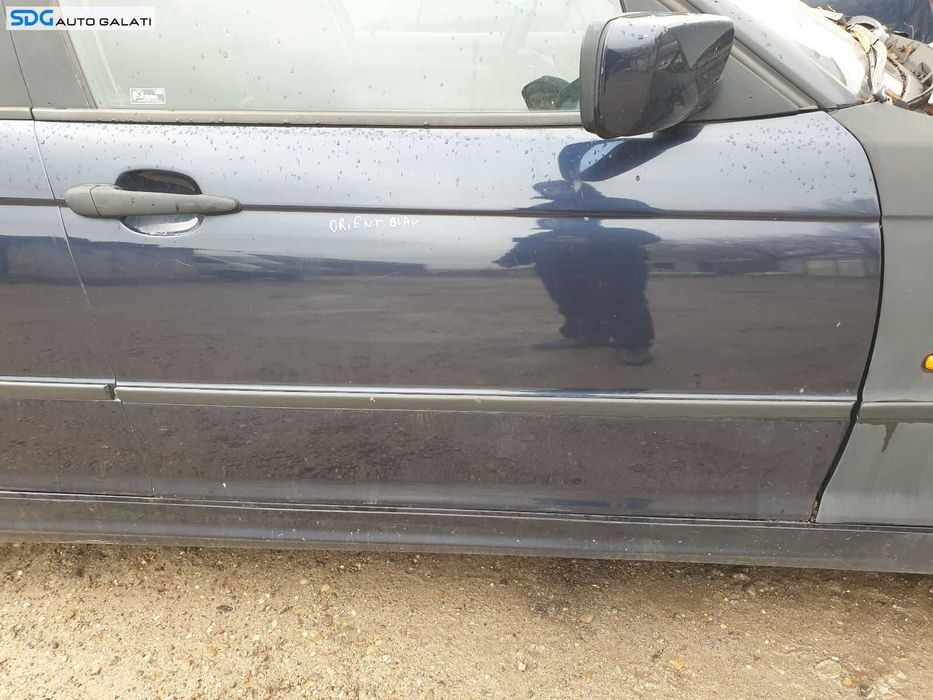 Usa Usi Portiera Portiere Dreapta Fata Dezechipata BMW Seria 3 E46 1998 - 2006 Culoare 317/5 Orientblau Metallic [0034]