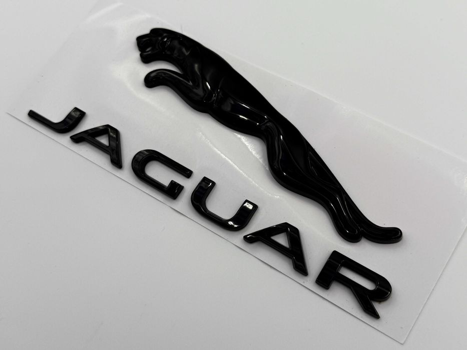Emblema Compatibila JAGUAR spate negru