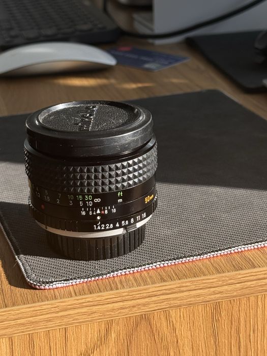 Minolta 50mm f1.4 MD