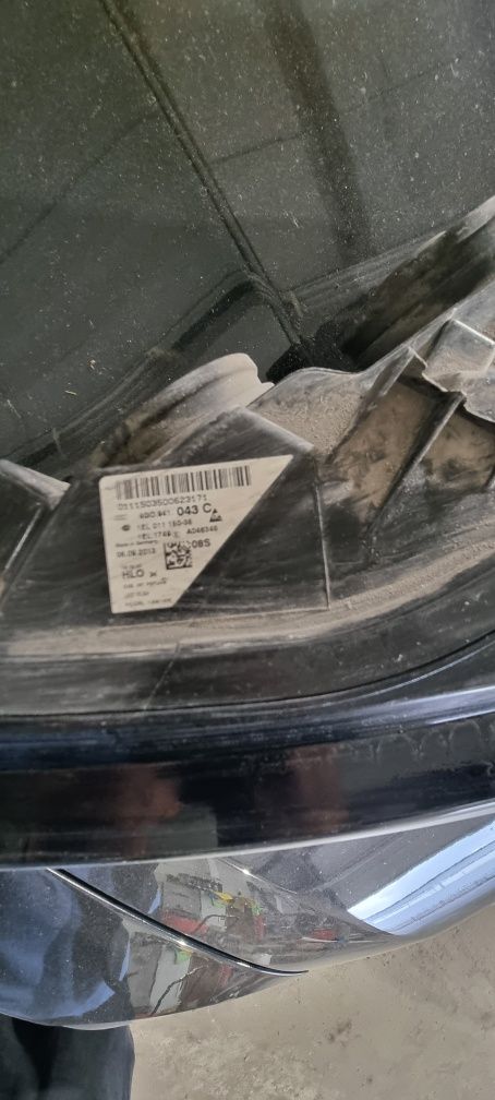 Audi A6 /C7  S6 предна решетка  2015-2018г. и фарове 2012-2015г.
