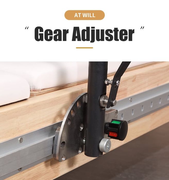 Reformer Pilates din Lemn, masa pentru tonifiere flexibilitate postura